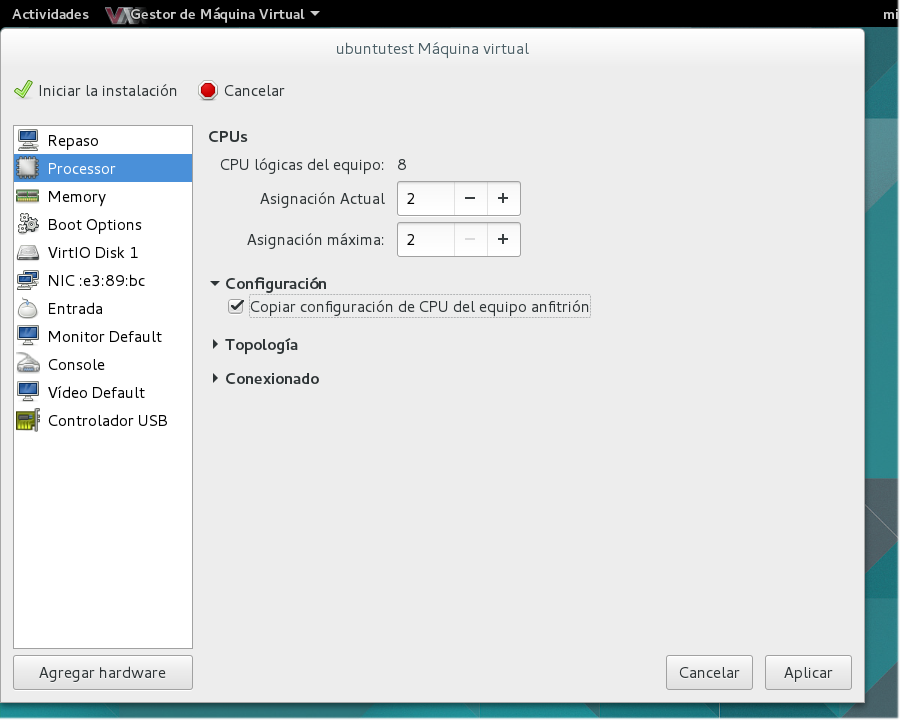 Migraciones a KVM: Manejo de Máquinas Virtuales