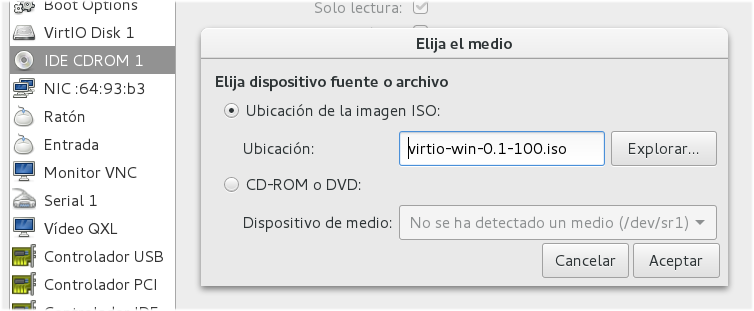 Migraciones a KVM: Instancias desde VirtualBox